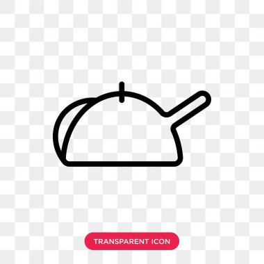 Saydam arka plan üzerinde su ısıtıcısı lo izole su ısıtıcısı vektör simgesi