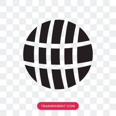 Saydam arka plan üzerinde Interne izole Internet vektör simgesi