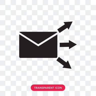  şeffaf arka plan, logo tasarımı izole vektör simgesi