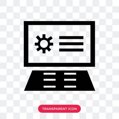 Saydam arka plan üzerinde banın izole yer tutucu vektör simgesi