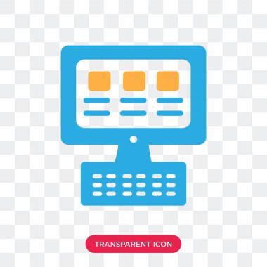 Saydam arka plan üzerinde Laptop lo izole dizüstü vektör simgesi