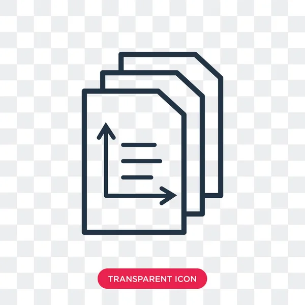 Icona vettoriale analitica isolata su sfondo trasparente, progettazione logo Analytics — Vettoriale Stock