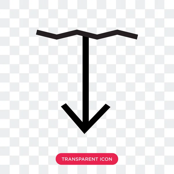 Vektor-Symbol auf transparentem Hintergrund isoliert herunterladen, downloa — Stockvektor