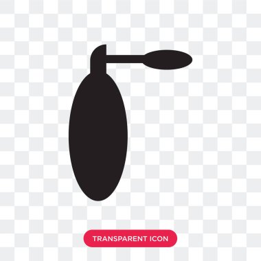 Gözlük şeffaf bac izole ince şekli vektör simgesi