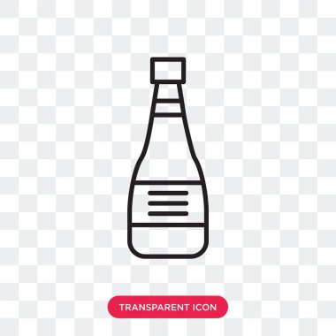 Saydam arka plan üzerinde şampanya logo tasarımı izole şampanya vektör simgesi