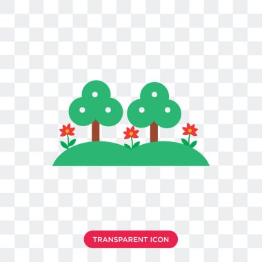 Saydam arka plan üzerinde alan logo izole alan vektör simgesi