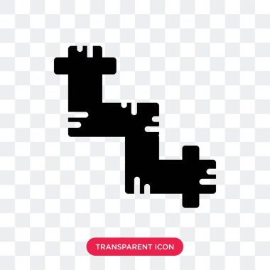 Saydam arka plan üzerinde kaynakçı lo izole kaynakçı vektör simgesi