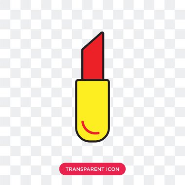 Saydam arka plan üzerinde yapmak kadar izole vektör simge makyaj 