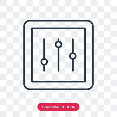 Saydam arka plan üzerinde sesleri logo tasarımı izole sesleri vektör simgesi