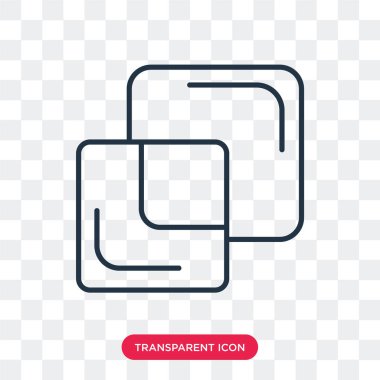 Saydam arka plan üzerinde dışlama logo tasarımı izole vektör simgesi hariç