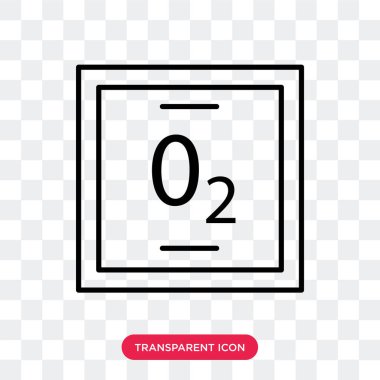 Saydam arka plan üzerinde öğe logo tasarımı izole öğesi vektör simgesi