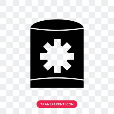  şeffaf arka plan, logo tasarımı izole vektör simgesi