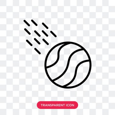 Planet earth vektör simgesini şeffaf arka plan üzerinde Pla izole