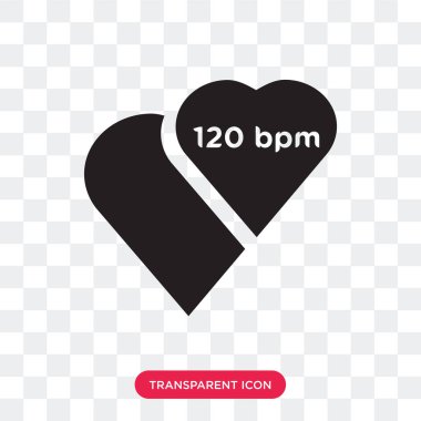 Saydam arka plan üzerinde Beat logosu d izole vektör simge yendi