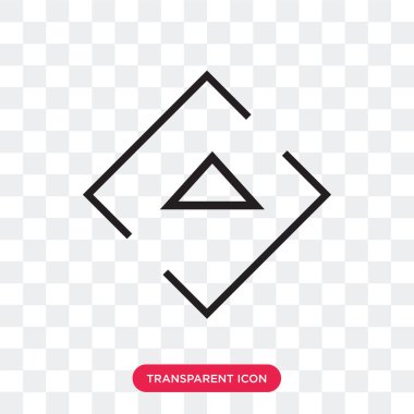 Saydam arka plan üzerinde Righ izole sağ ok vektör simgesi