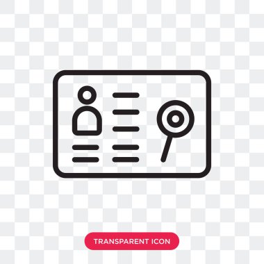 insan kaynakları vektör simgesi üzerinde şeffaf arka plan izole, 