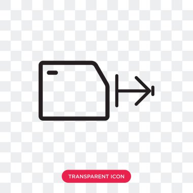 Saydam arka plan üzerinde klasör lo izole klasör vektör simgesi