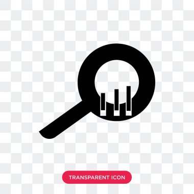  şeffaf arka plan, logo tasarımı izole vektör simgesi