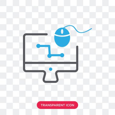 Saydam arka plan üzerinde grafik izole grafik de vektör simgesi