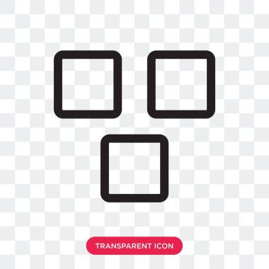 Saydam arka plan üzerinde Apps logosu d izole uygulamaları vektör simgesi