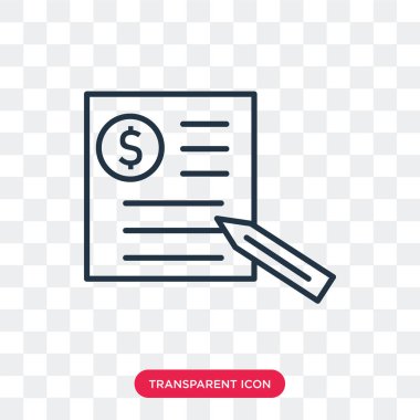 Saydam arka plan üzerinde onay logo tasarımı izole onay vektör simgesi