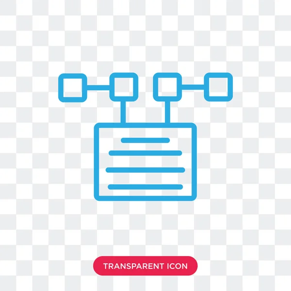 Icône vectorielle de fichier isolée sur fond transparent, Logo de fichier d — Image vectorielle