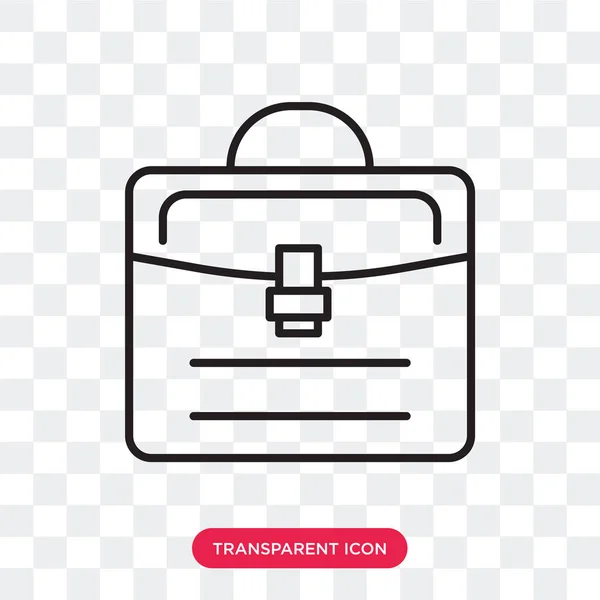 Mujer bolsa vector icono aislado sobre fondo transparente, Mujer — Vector de stock