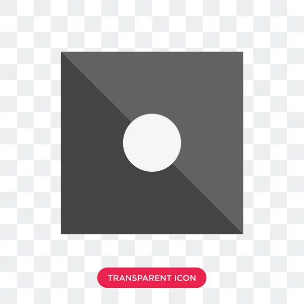 Vector pictogram geïsoleerd op transparante achtergrond, sterven logo des sterven — Stockvector