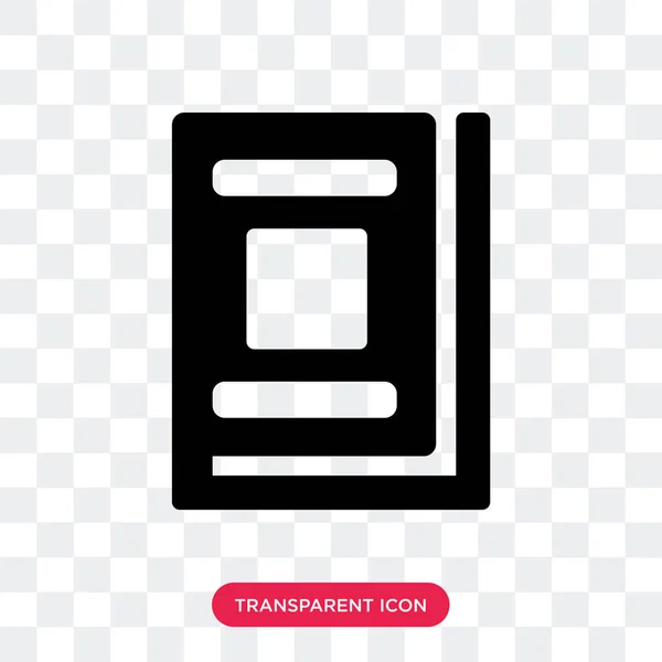 Bibliotheek vector pictogram geïsoleerd op transparante achtergrond, bibliotheek — Stockvector