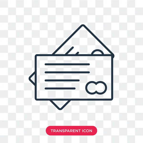 Icono de vector de tarjeta Cit aislado sobre fondo transparente, diseño del logotipo de la tarjeta Cit — Archivo Imágenes Vectoriales