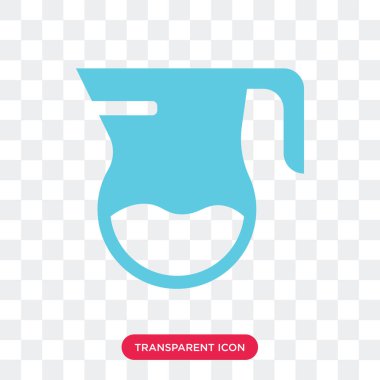 Saydam arka plan üzerinde Sangria izole sangria vektör simgesi 