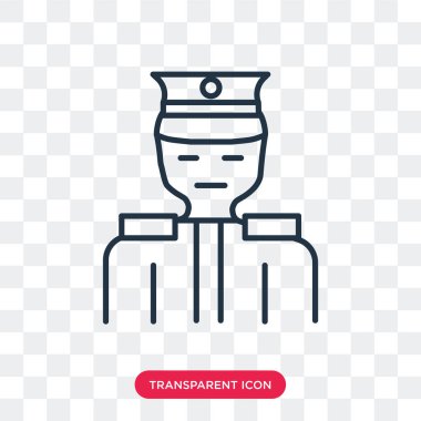 Saydam arka plan üzerinde polis logo tasarımı izole polis vektör simgesi