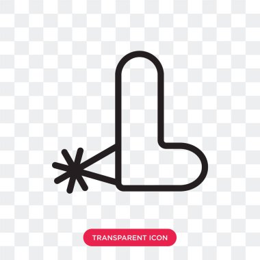 Saydam arka plan üzerinde çizme logo izole çizmeler vektör simgesi