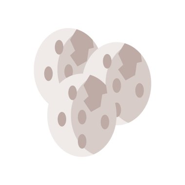 Yumurta simge vektör izole beyaz arka plan, yumurta şeffaf işareti, Eskiçağ tarihi sembolleri