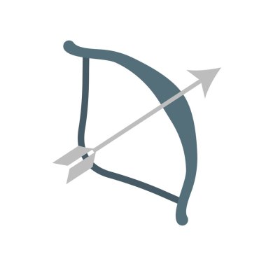 Beyaz arka plan, yay şeffaf işareti, Eskiçağ tarihi sembolleri izole yay simge vektör