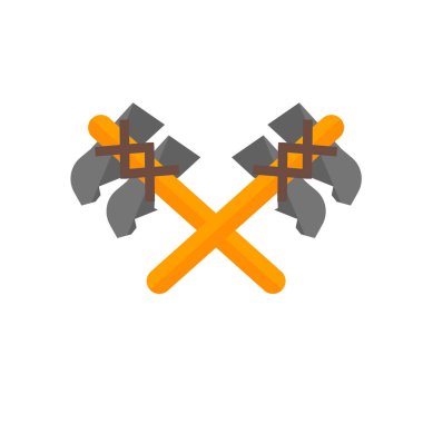 Silah simge vektör izole beyaz arka plan, silah şeffaf işareti, Eskiçağ tarihi sembolleri