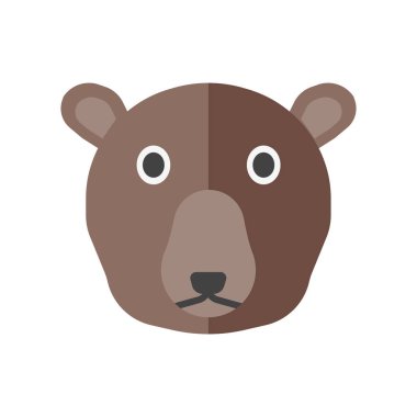 Beyaz arka plan, ayı şeffaf işareti, Eskiçağ tarihi sembolleri izole ayı simge vektör