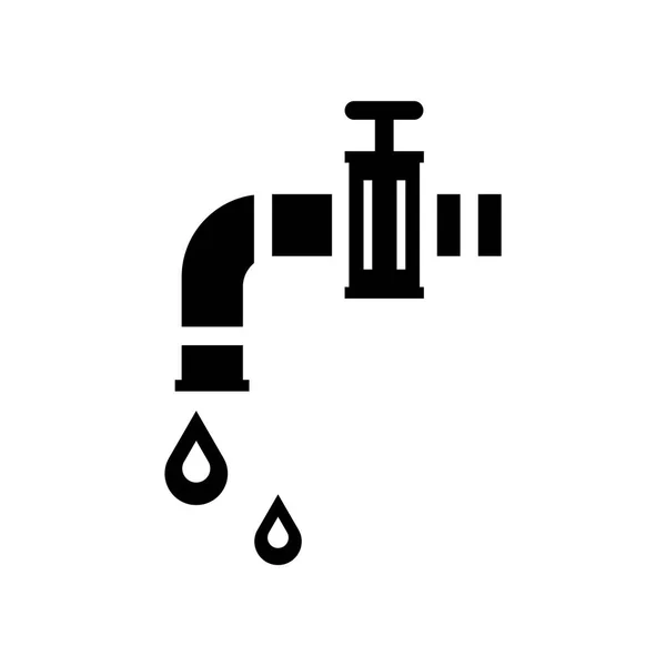 Speichern Wasser Symbol Vektor Isoliert Auf Weißem Hintergrund Speichern Wasser — Stockvektor