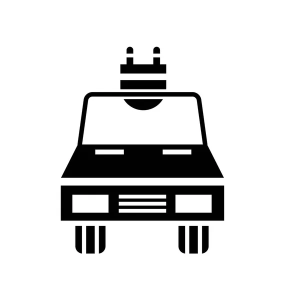 Coche Eléctrico Icono Vector Aislado Sobre Fondo Blanco Coche Eléctrico — Vector de stock