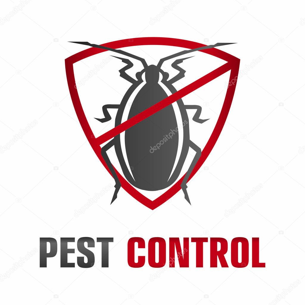 Vector logo for pest control company