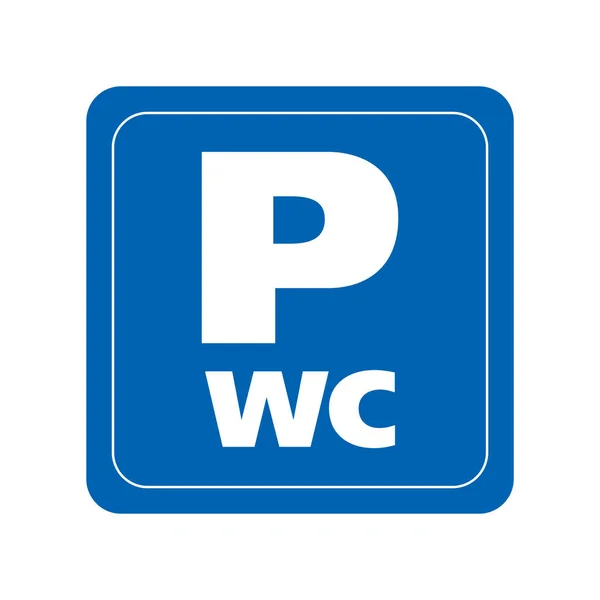 Vektor-Logo von Auto- und Fahrradabstellplätzen — Stockvektor