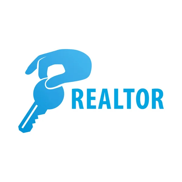 Vector Logo Realtor Real Estate Sales — Stock Vector