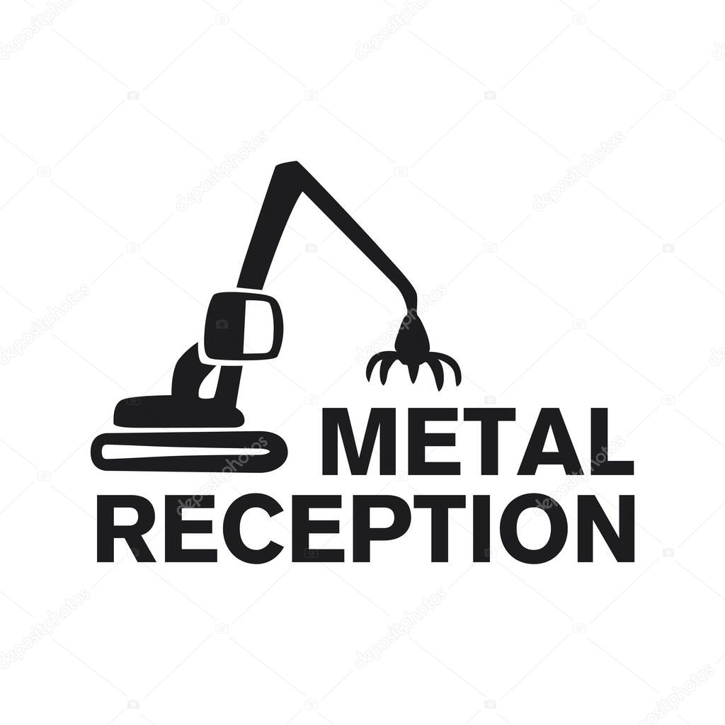 Vector logo reception and utilization metal