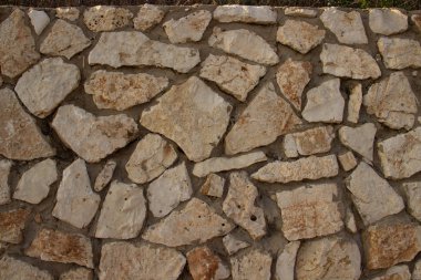 Duvar taş ışık tonları farklı şekiller