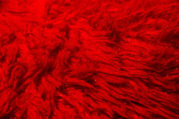 Rojo Suave Fondo Textura Larga Siesta Cuadros —  Fotos de Stock