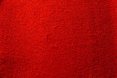 Background red texture suede close up macro shot clipart