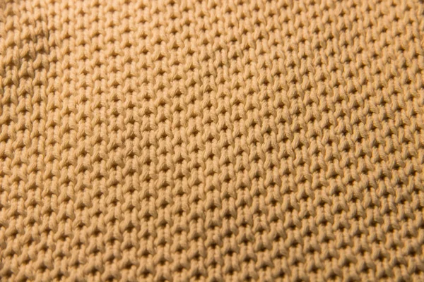 Luce Beige Maglia Naturale Piccolo Fondo Costine — Foto Stock