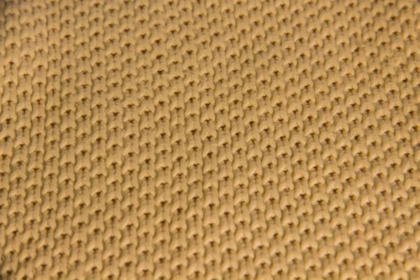Light Beige Knitted Natural Small Ribbed Background — Stock Photo, Image