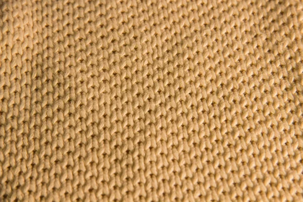 Light Beige Knitted Natural Small Ribbed Background — Stock Photo, Image