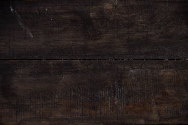 Koyu kahverengi eski ahşap zemin. Doku